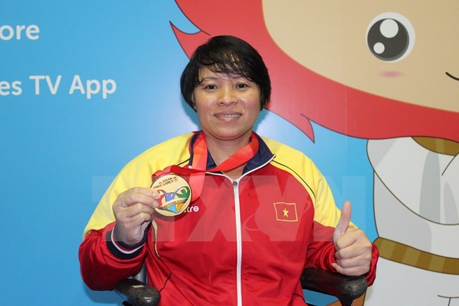 Đoàn Việt Nam xếp thứ 4 tại ASEAN Para Games 8 - ảnh 1